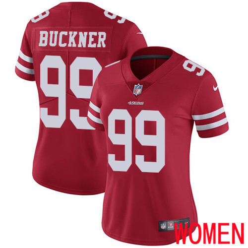 San Francisco 49ers Limited Red Women DeForest Buckner Home NFL Jersey #99 Vapor Untouchable->san francisco 49ers->NFL Jersey